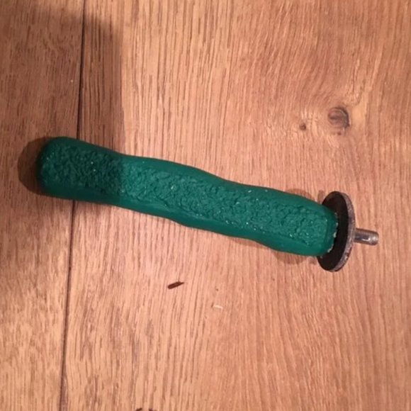 Jade green small bird perch - Picture 1 of 3